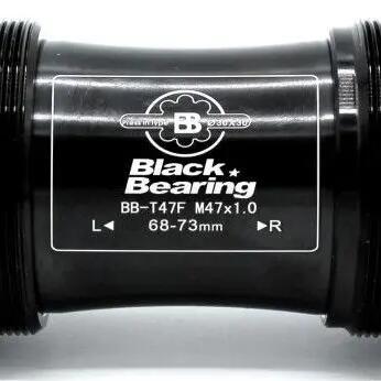 Black Bearing T47 30 Axle Bottom Bracket