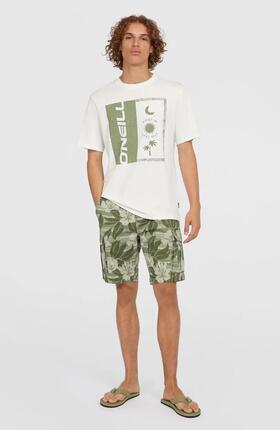 O'NEILL O'neill Shorts ESSENTIALS CARGO SHORTS Hommes Black Dipped Leaves