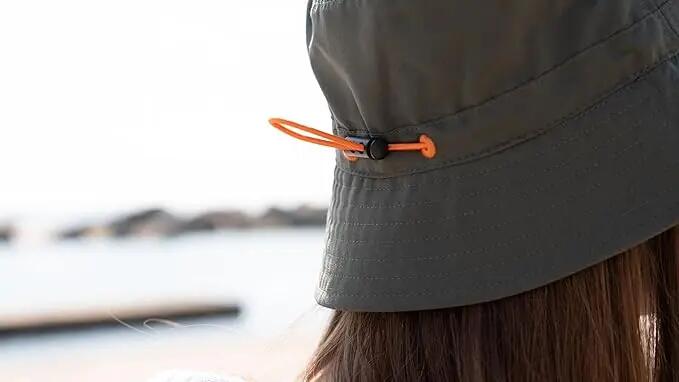 Chapéu de balde - Chapéu de pescador - Homem/Feminino sem cordão (verde) 5/7
