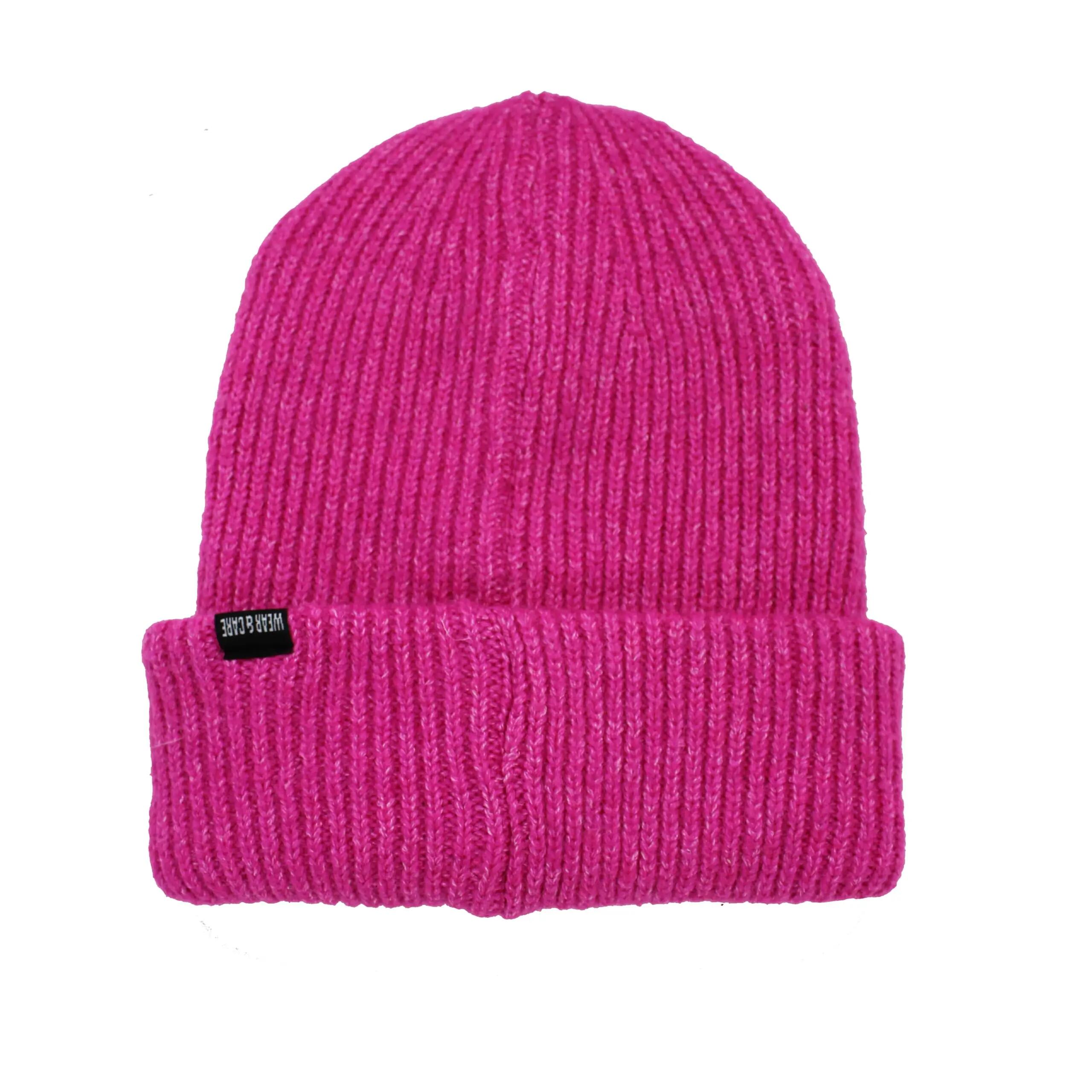 Berretto invernale fluorescente - Uomo/Donna - Taglia unica (Rosa) 2/4