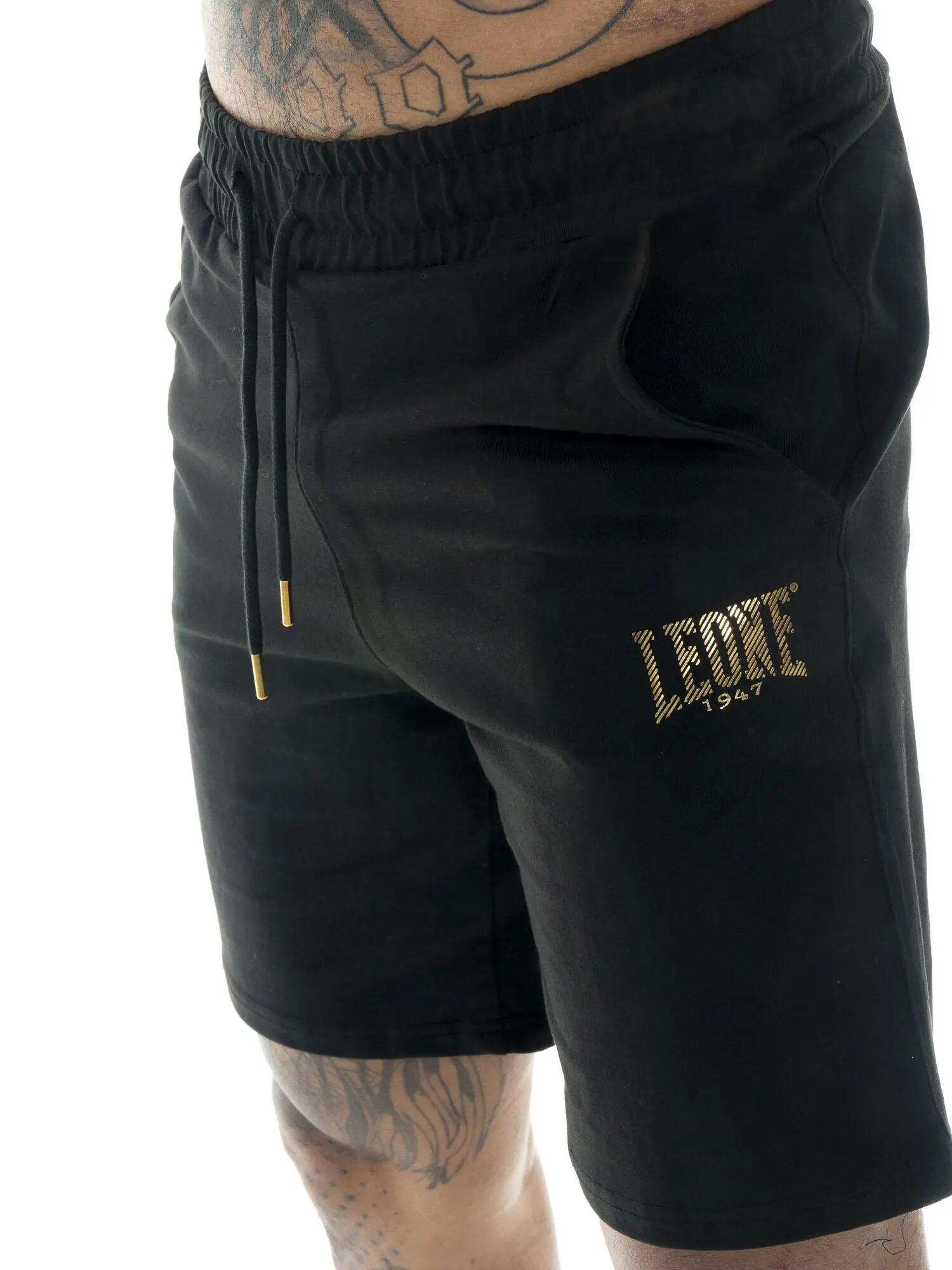 Pantaloni da uomo in cotone non garzato Leone Stripe Gold 3/5