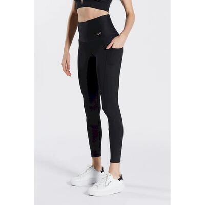 Leggings Ditchil donna neri - vita alta Push Up con tasche.
