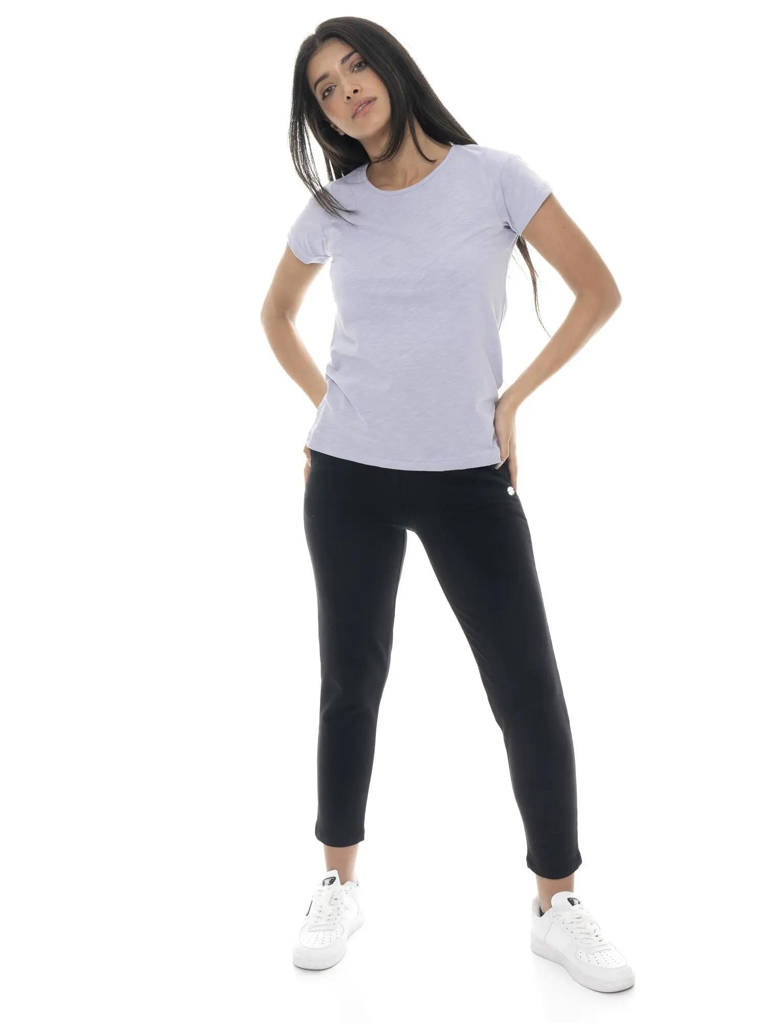 Pantalón de mujer Leone Basic recto sin forro polar 5/5