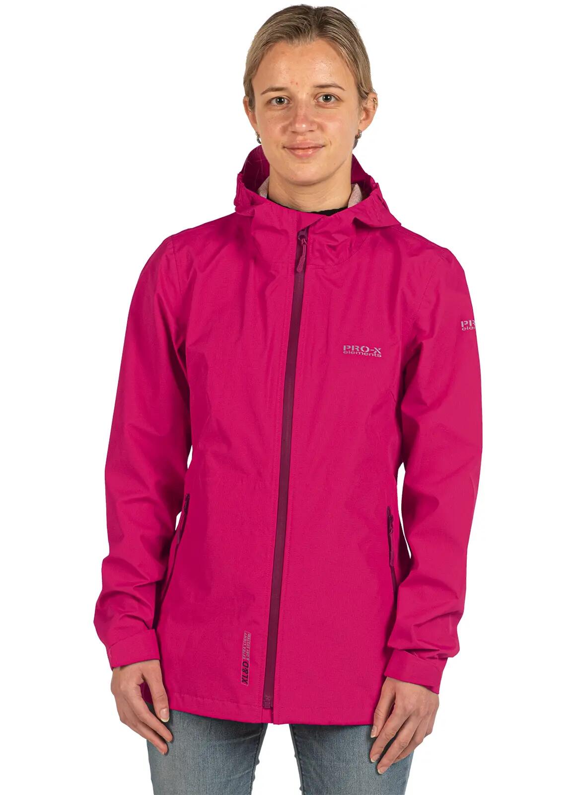 Dames functionele jas KIM jazzy-roze 3/5