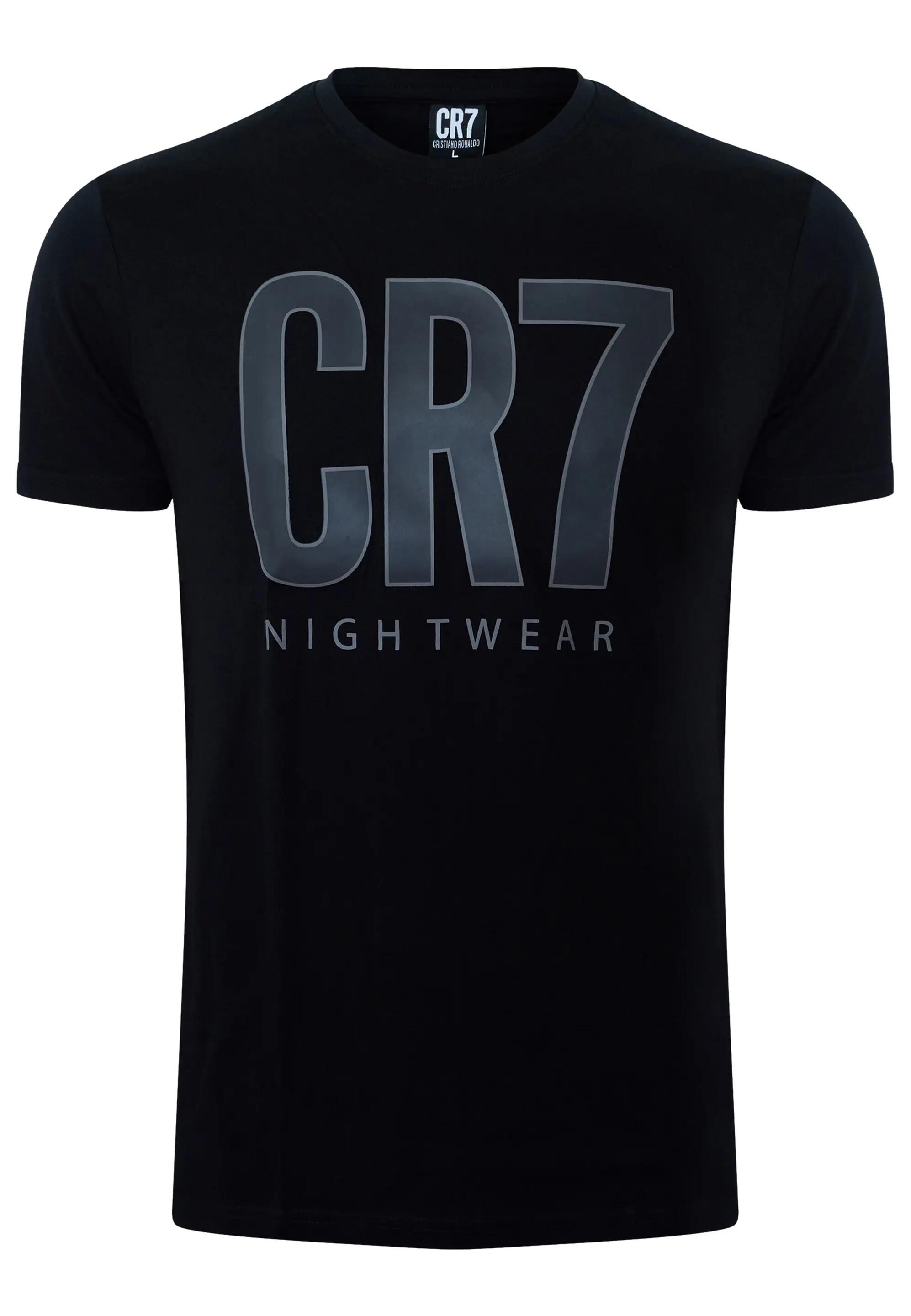 Ensemble pyjama CR7 Mens pyjamas/shorts. noir 5/5