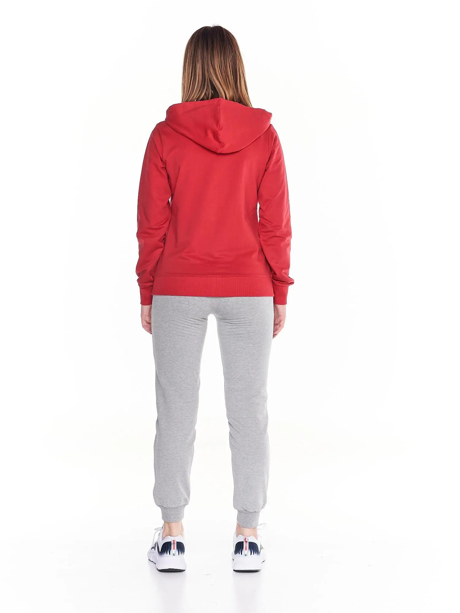Bluza z bawełna z kaptur na co dzień na siłownię 4/5
