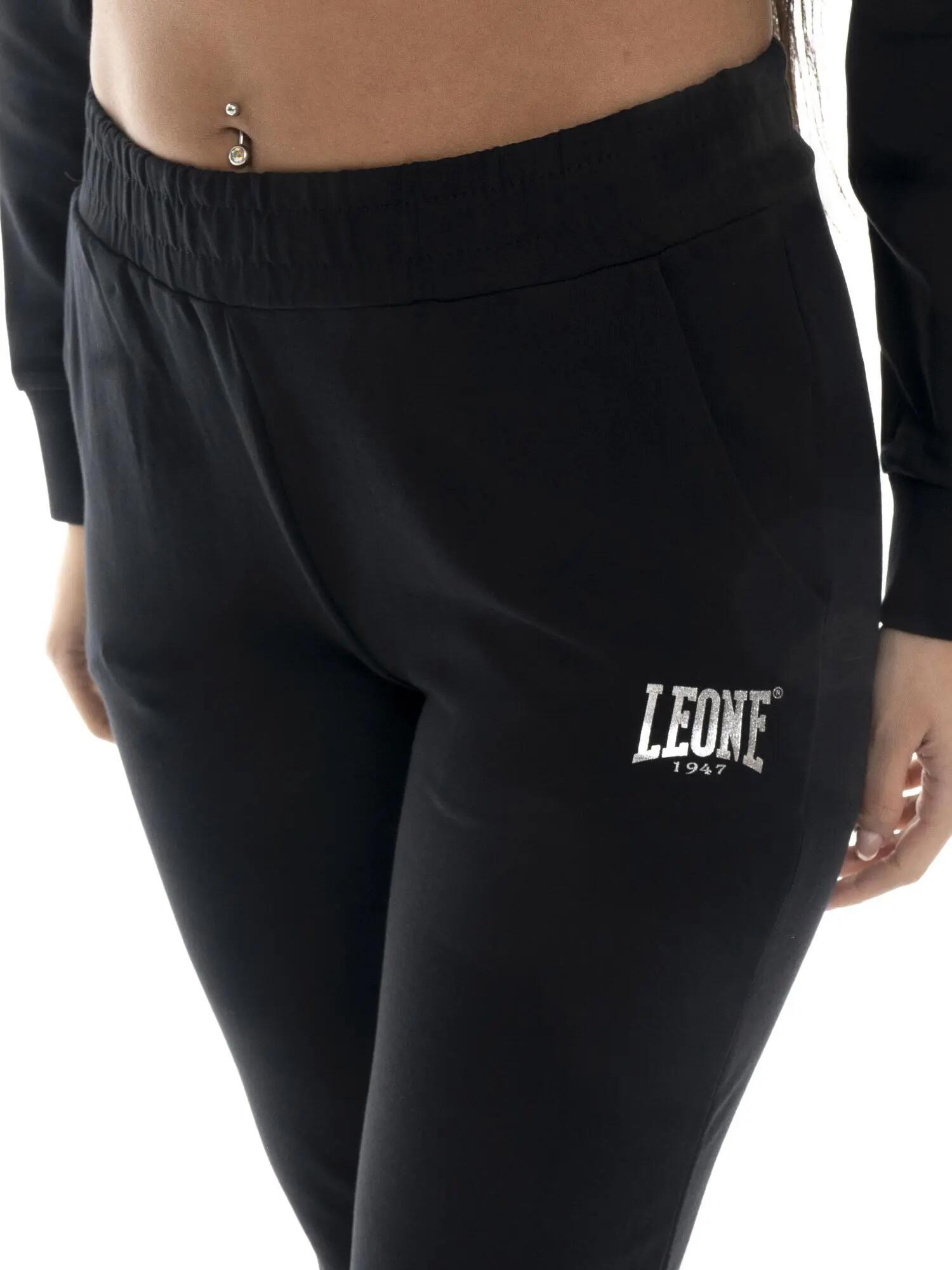 Ensemble de survêtement en coton à col zippé Leone Summer Bright pour femme 3/7