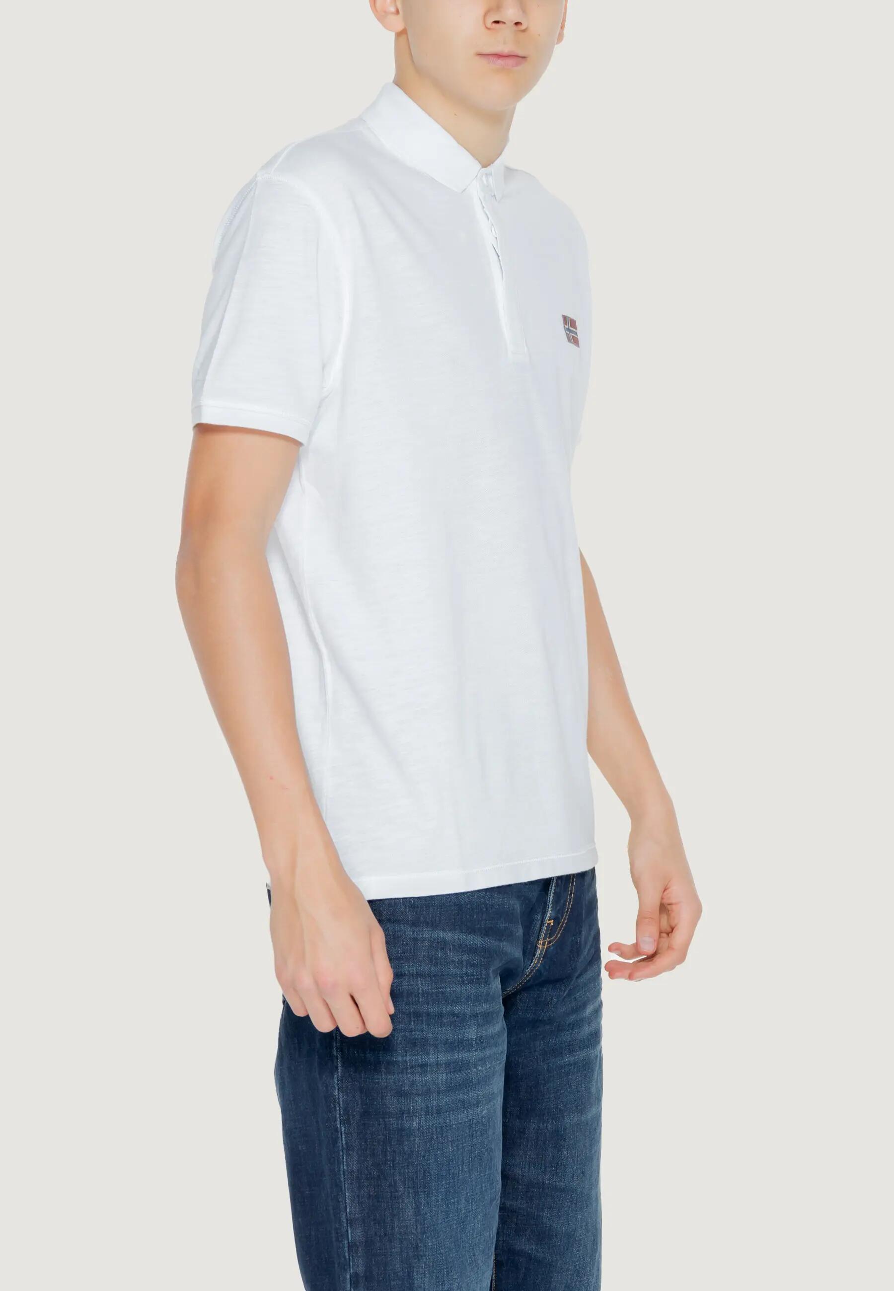 Polo maniche corte Uomo EBEA 2 Bianco 4/4