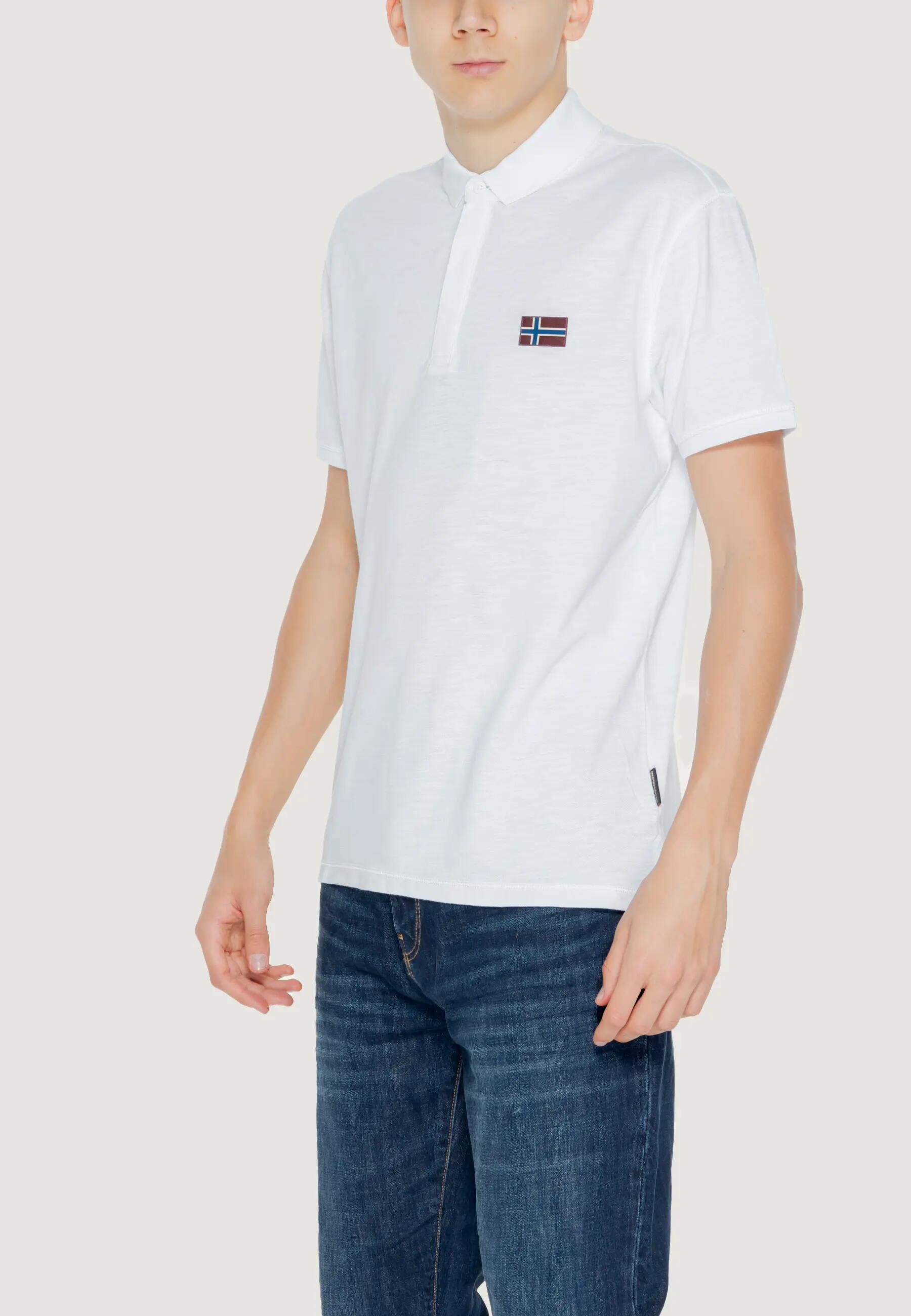 Polo maniche corte Uomo EBEA 2 Bianco 3/4