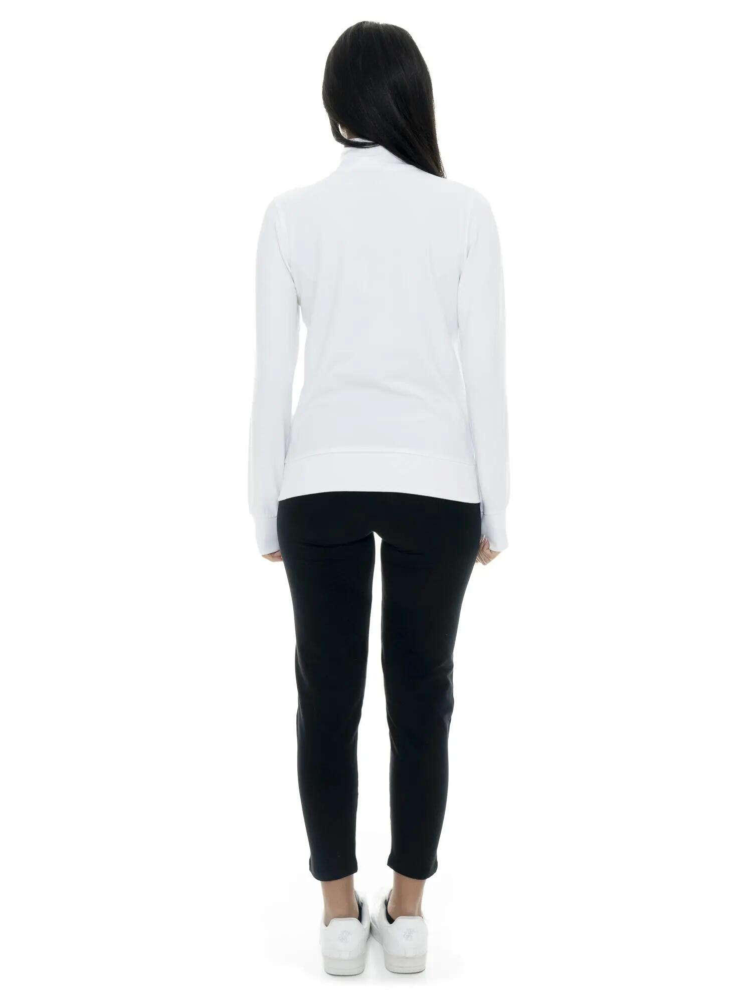 Chándal de algodón con cuello y cremallera para mujer Leone Summer Bright 4/7