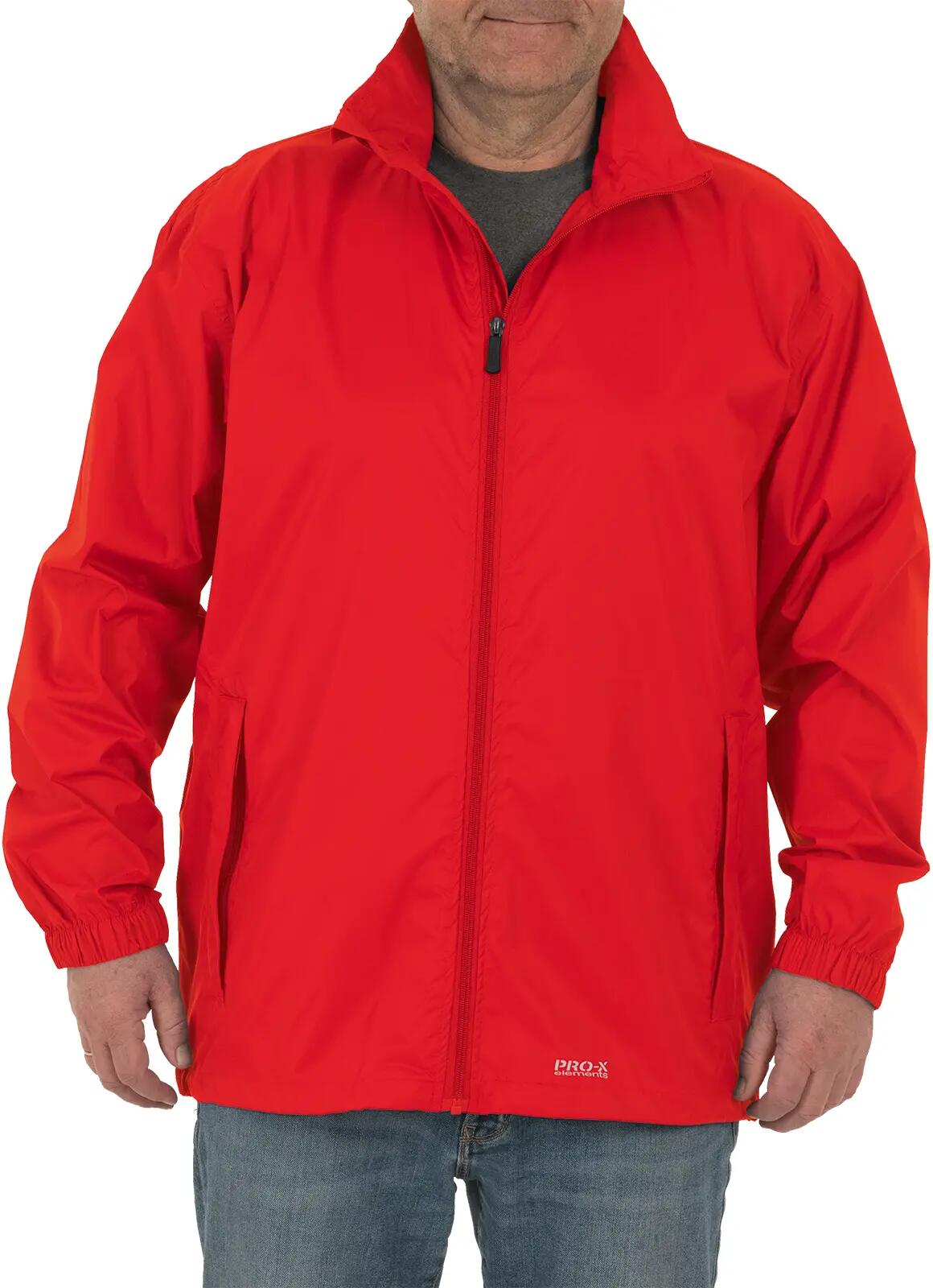 Heren functionele jas RICHWOOD rood 3/5