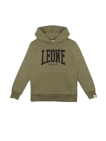 Sweat-shirts à capuche d'hiver basiques Leone 1947 pour enfants