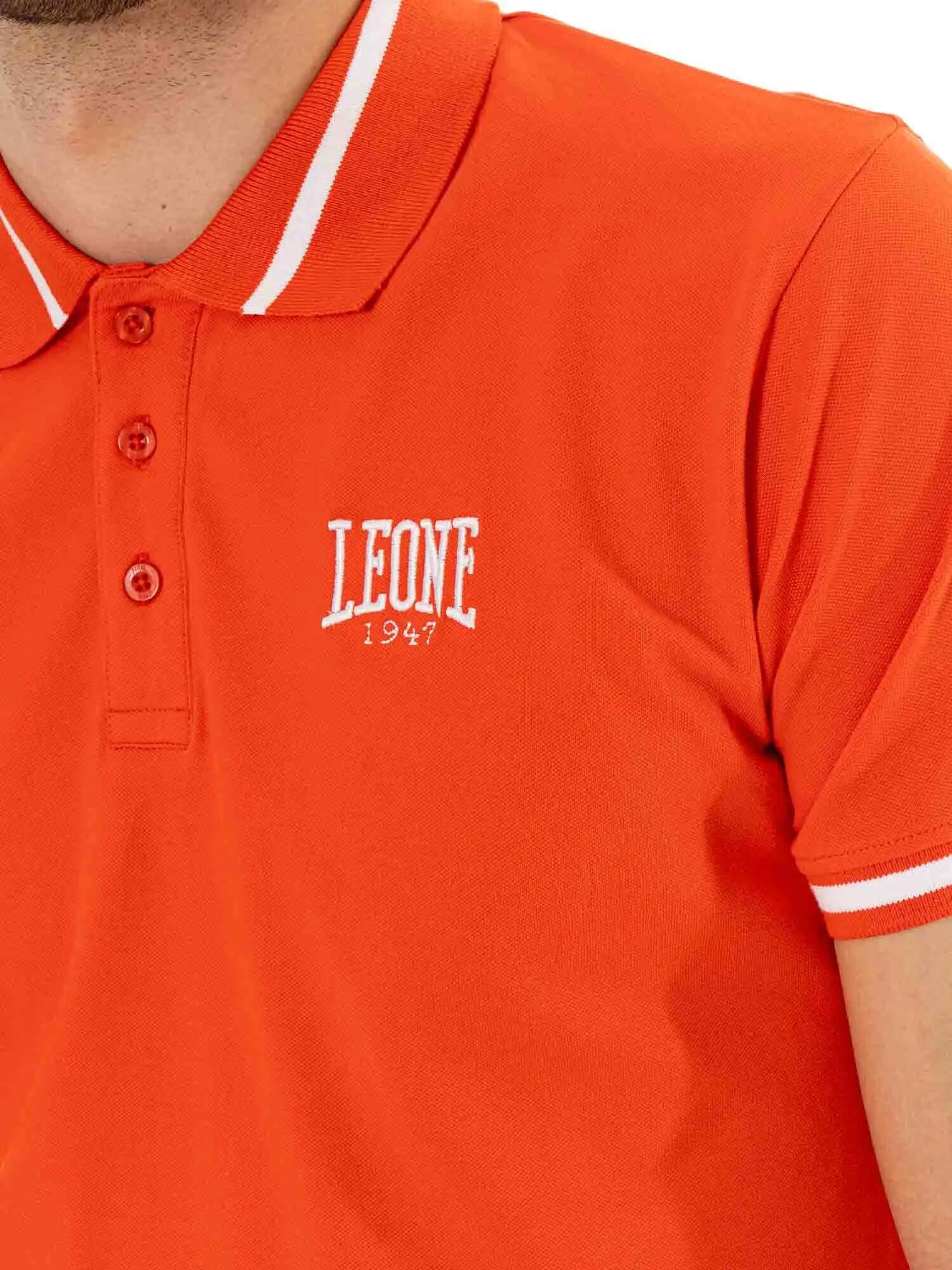 Camisa pólo masculina com gola Leone Basic 3/5