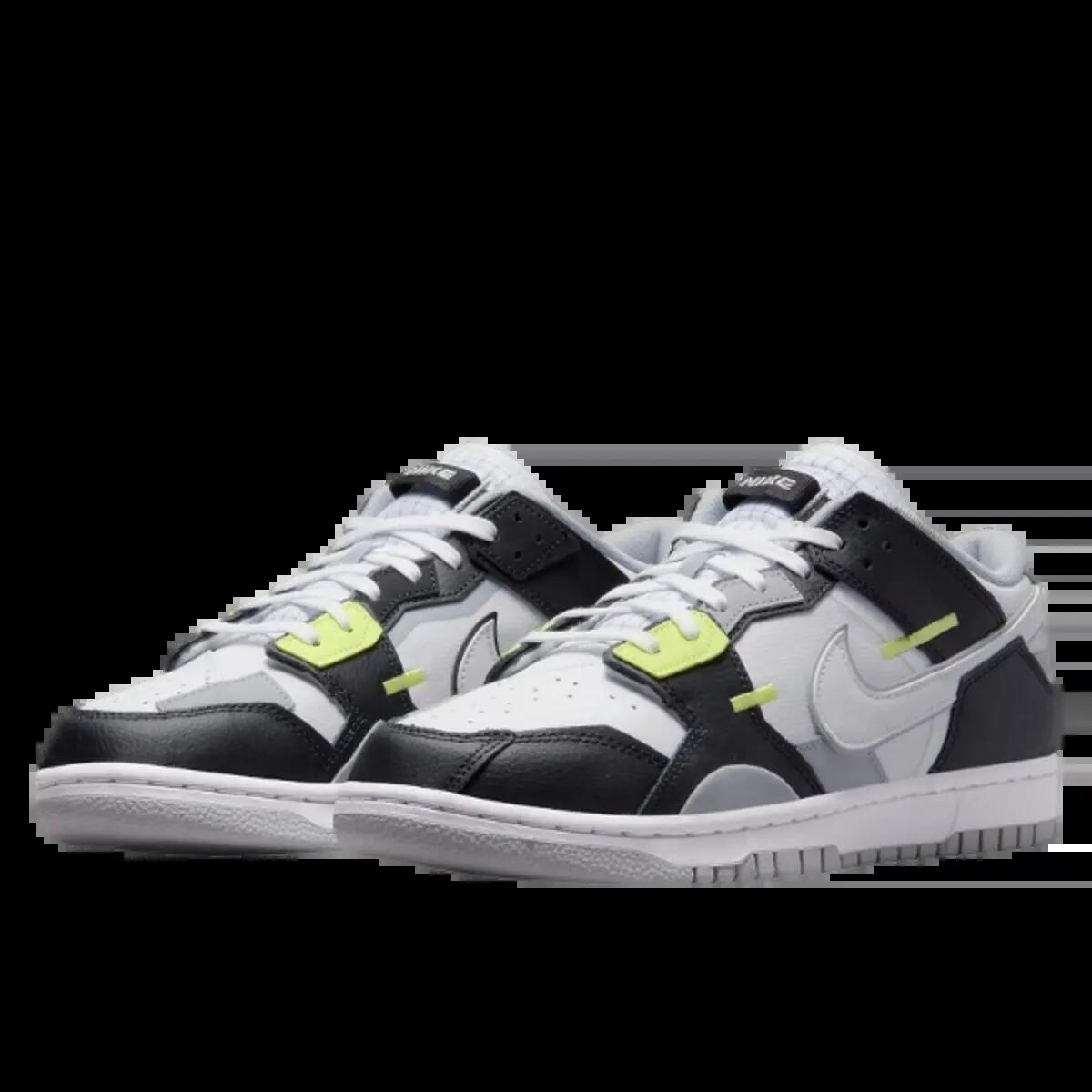 Tenis  Dunk Low Scrap Wolf Grey Light Lemon Twist 2/3