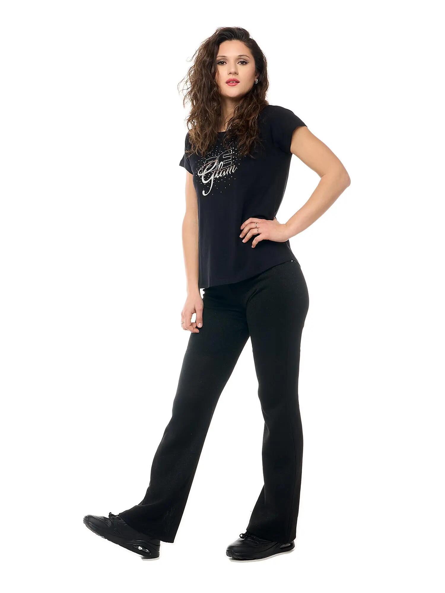 T-shirt da donna a maniche corte Be Glam 3/6