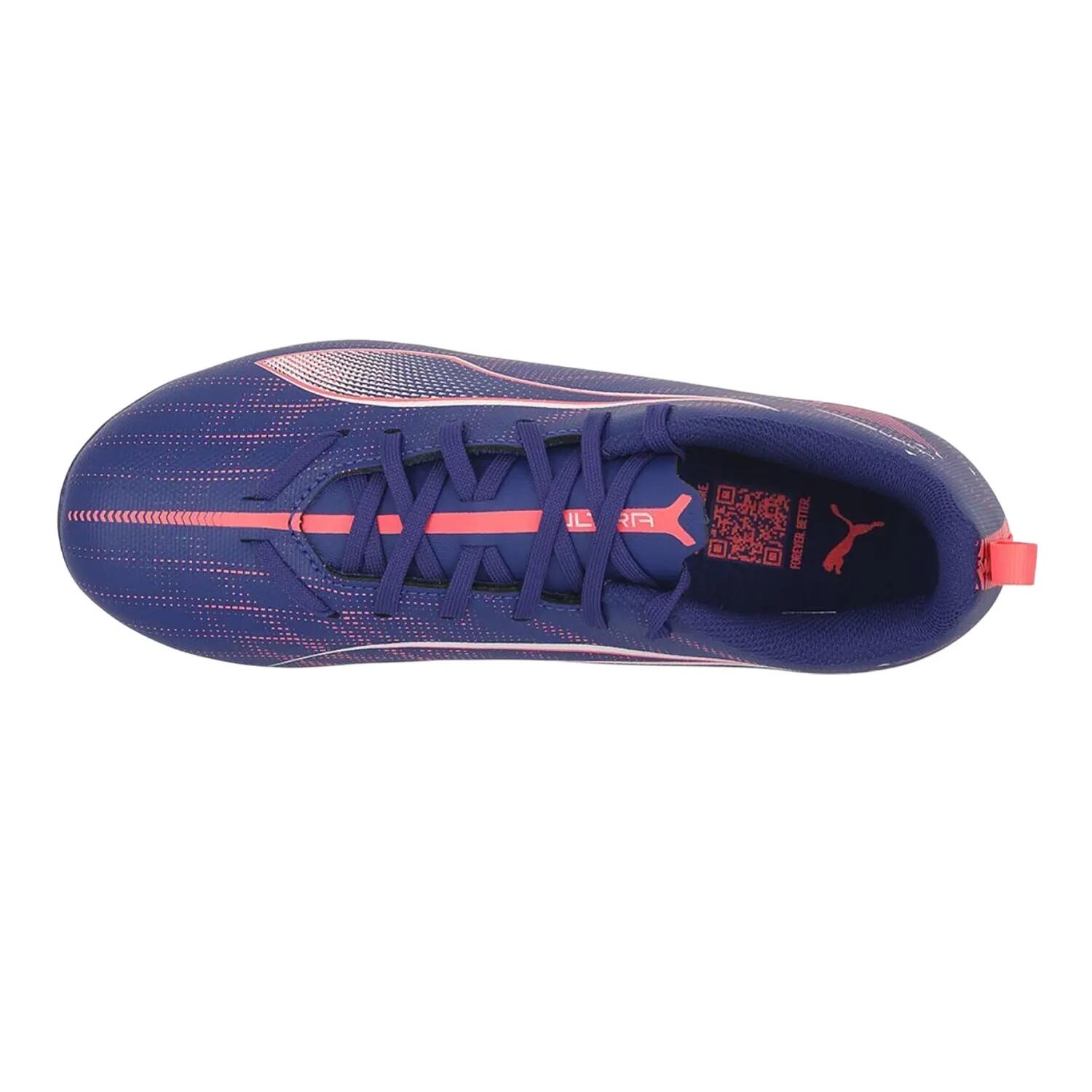 Botas de futebol Ultra 5 Play para crianças e jovens (Violeta) 4/5