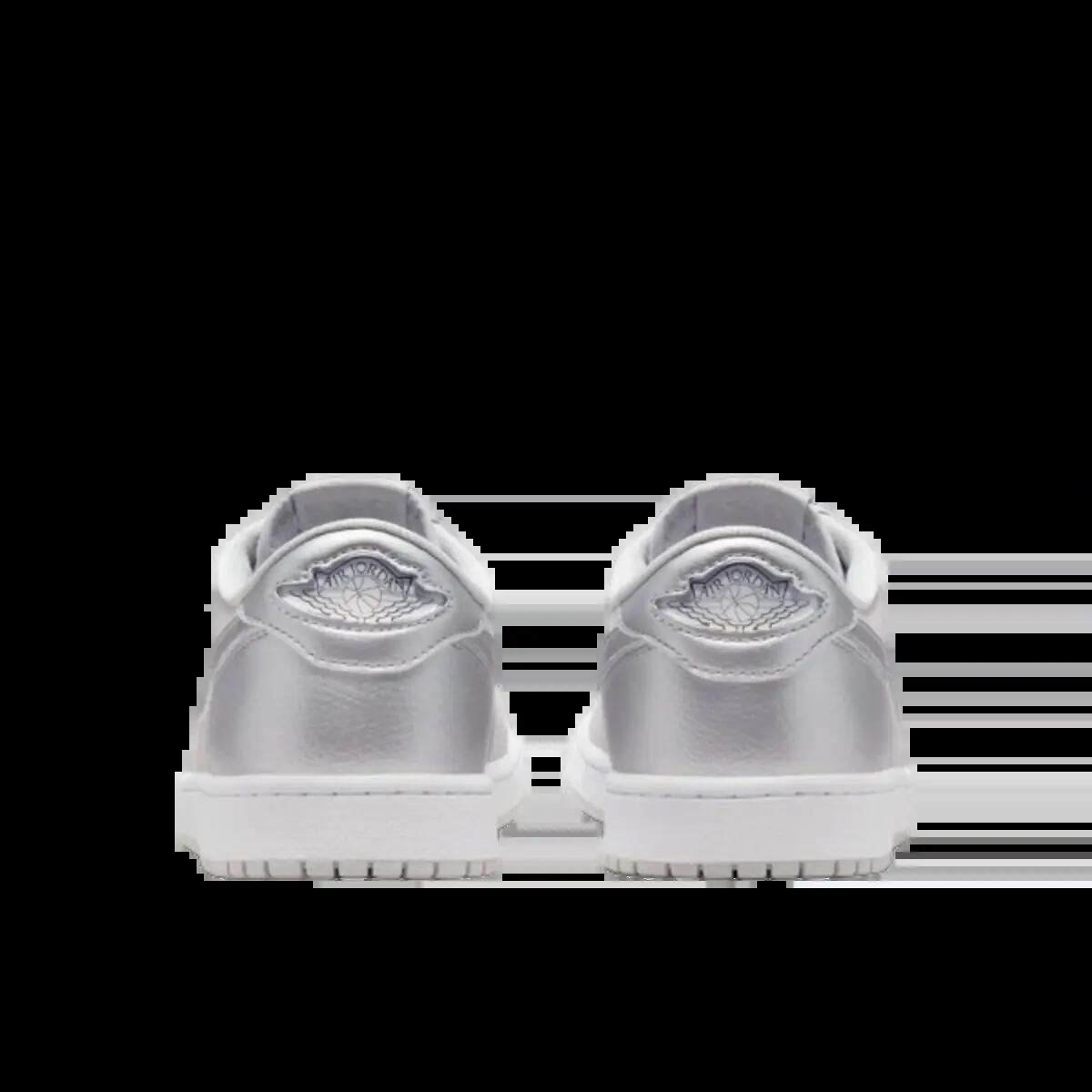 Chaussures  1 Low OG Metallic Silver 3/5