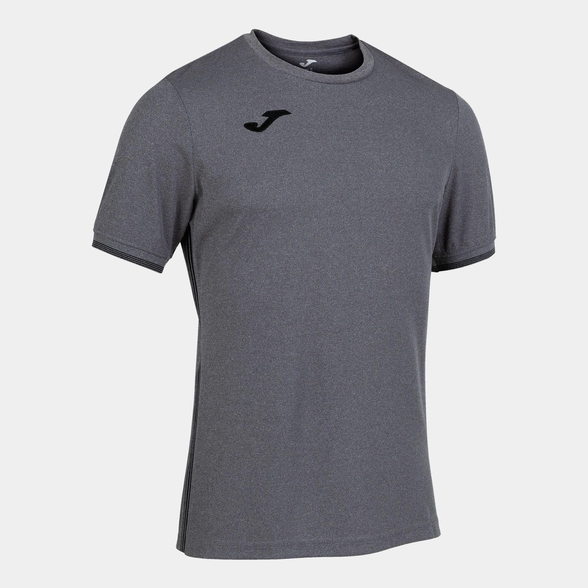 Joma - Maillot Manches Courtes Football Homme Joma Campus Iii Gris Melange - T-shirt Manches Courtes - Gris - S - Decathlon