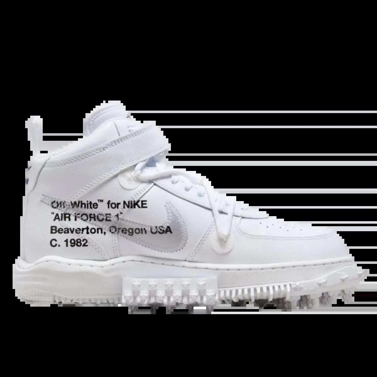 Scarpe  Air Force 1 Mid Off-White Graffiti White 2/5
