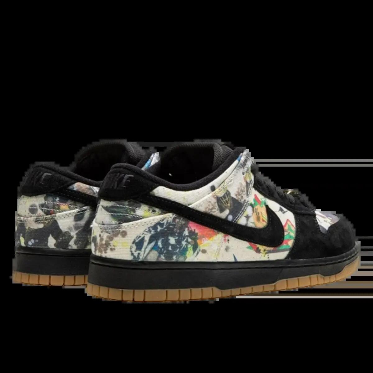 Tenis  SB Dunk Low Supreme Rammellzee 3/4