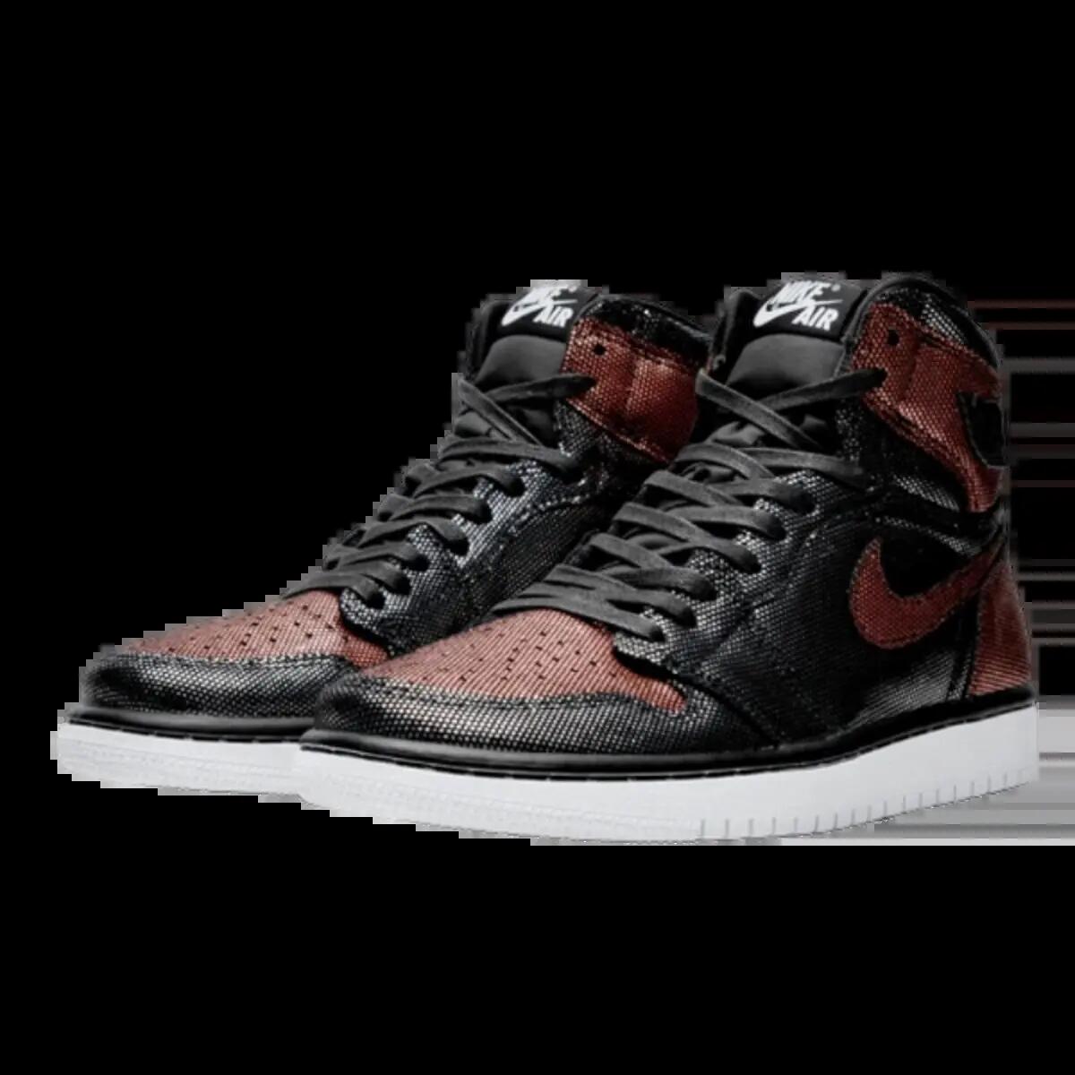 Chaussures  1 Retro High Fearless Metallic Rose Gold 2/6