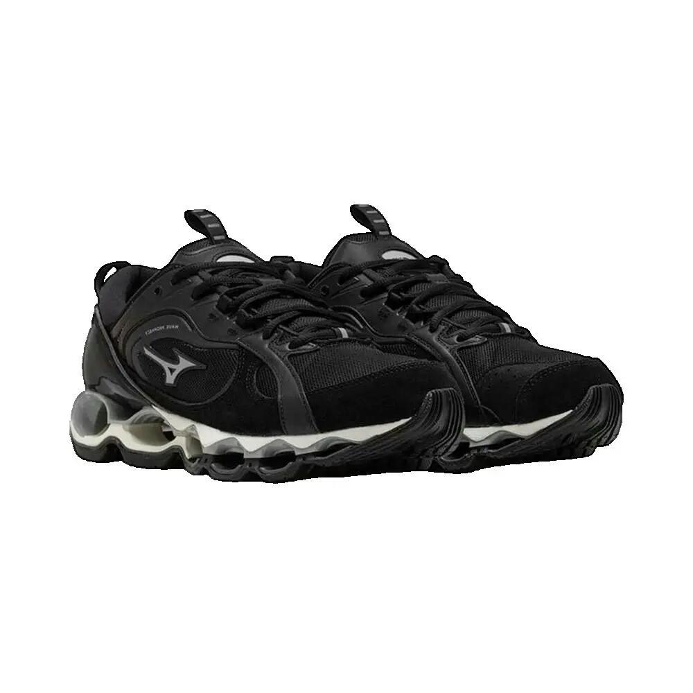 Laufschuhe Mann Mizuno Wave Prophecy Beta 2 Schwarz 2/3