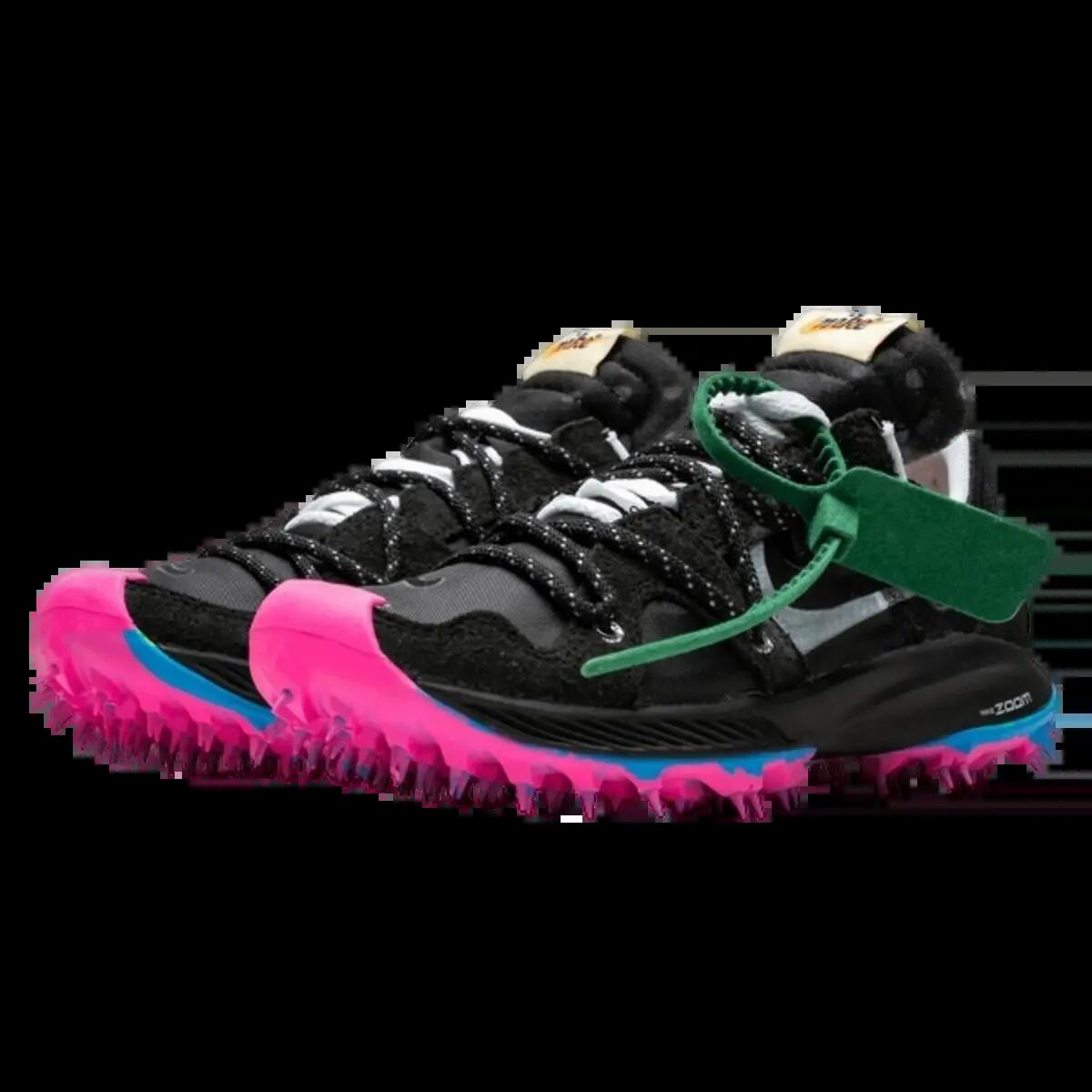 Chaussures Off-White Zoom Terra Kiger 5 Black 2/4
