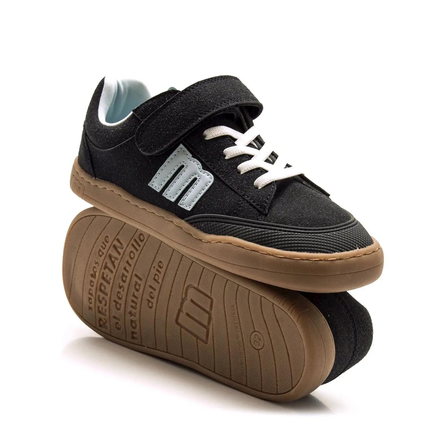 Zapatillas caminar Niños barefoot MTNG KIDS Free Azul 4/7