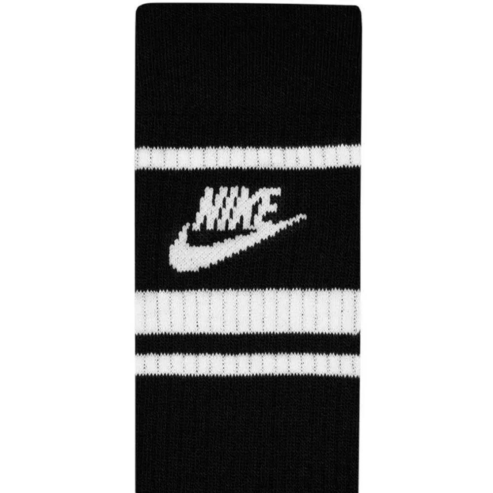 Unisex Adult Sportswear Essential DriFIT Everyday Crew Sokken (Set van 3) 3/4