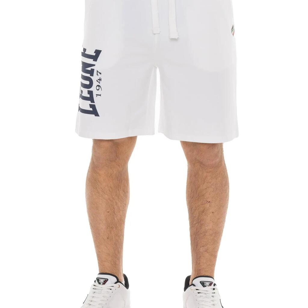 Leone Basic Men's Shorts with Large Logo