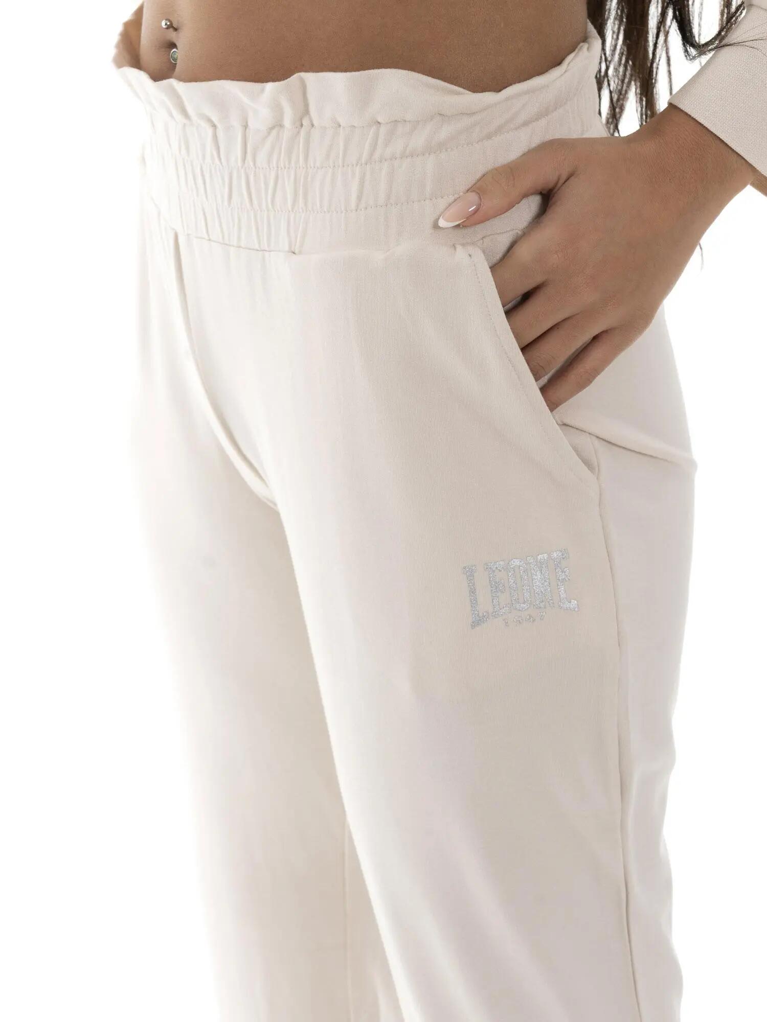 Pantalon femme Leone Spring Vibes en coton non polaire 3/5