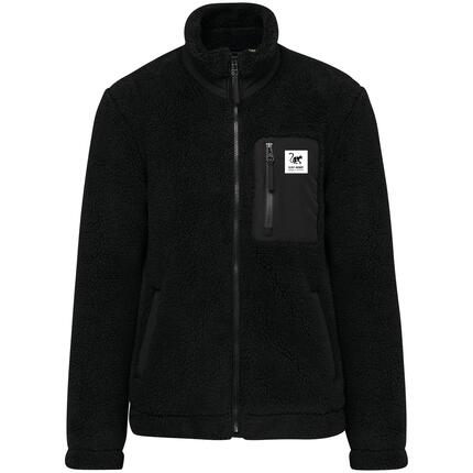 Veste polaire Sherpa - Coupe classique / Recyclée (Noir)
