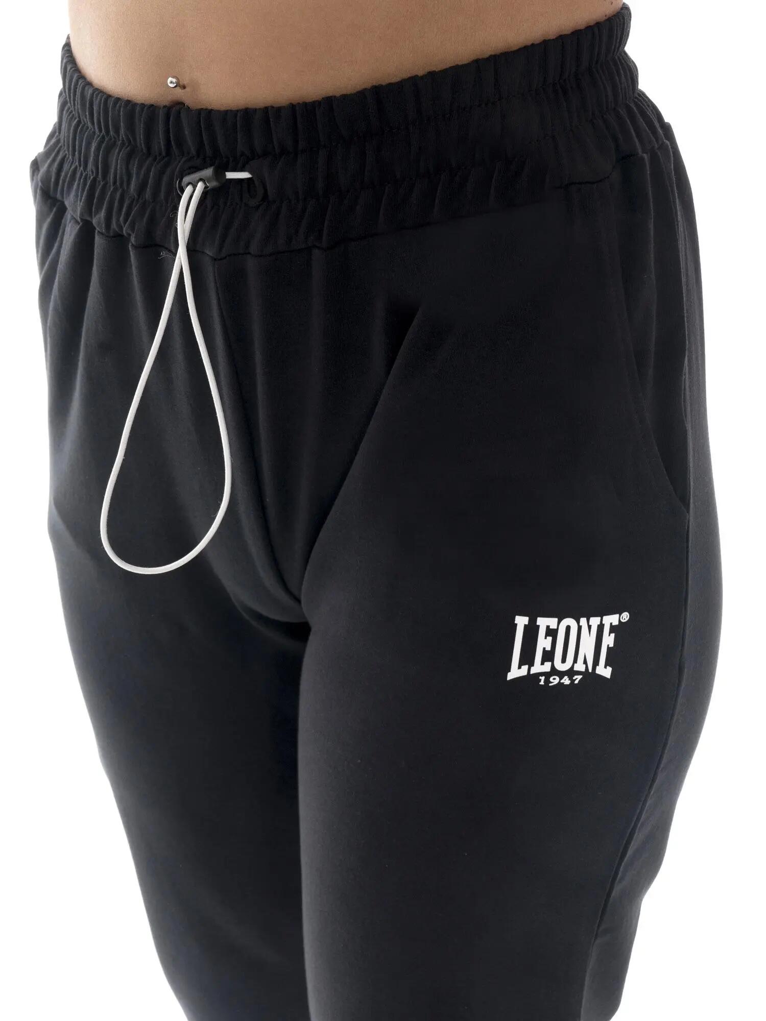 Chándal básico de algodón con cremallera y capucha para mujer de Leone Basic. 3/5