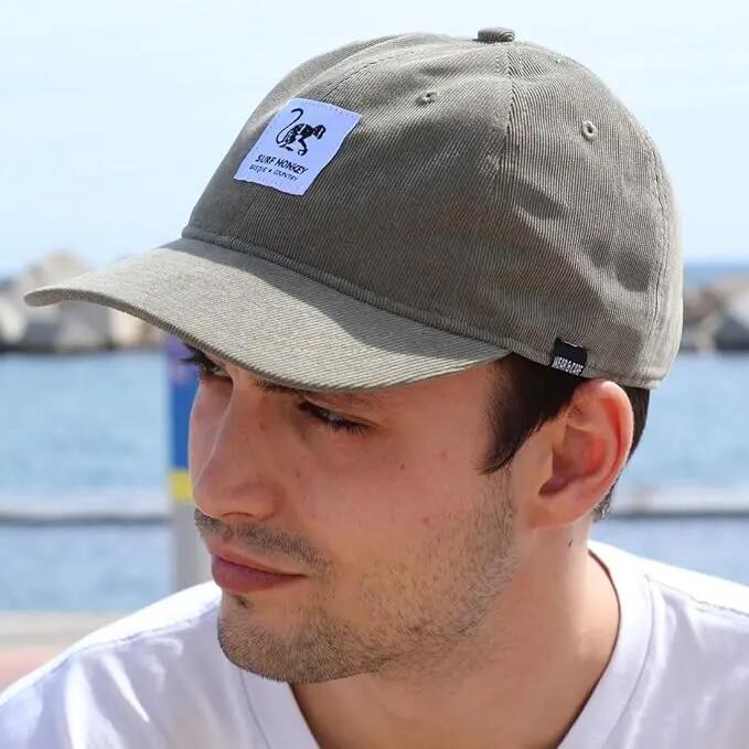 Gorra Béisbol - Pana -Reciclado -Sin estructura / Adulto / Talla única (Verde) 4/7