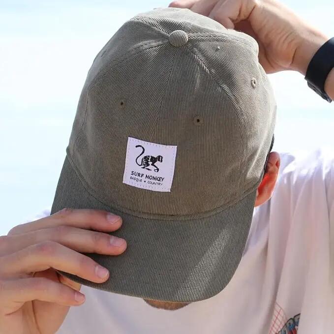 Gorra Béisbol - Pana -Reciclado -Sin estructura / Adulto / Talla única (Verde) 3/7
