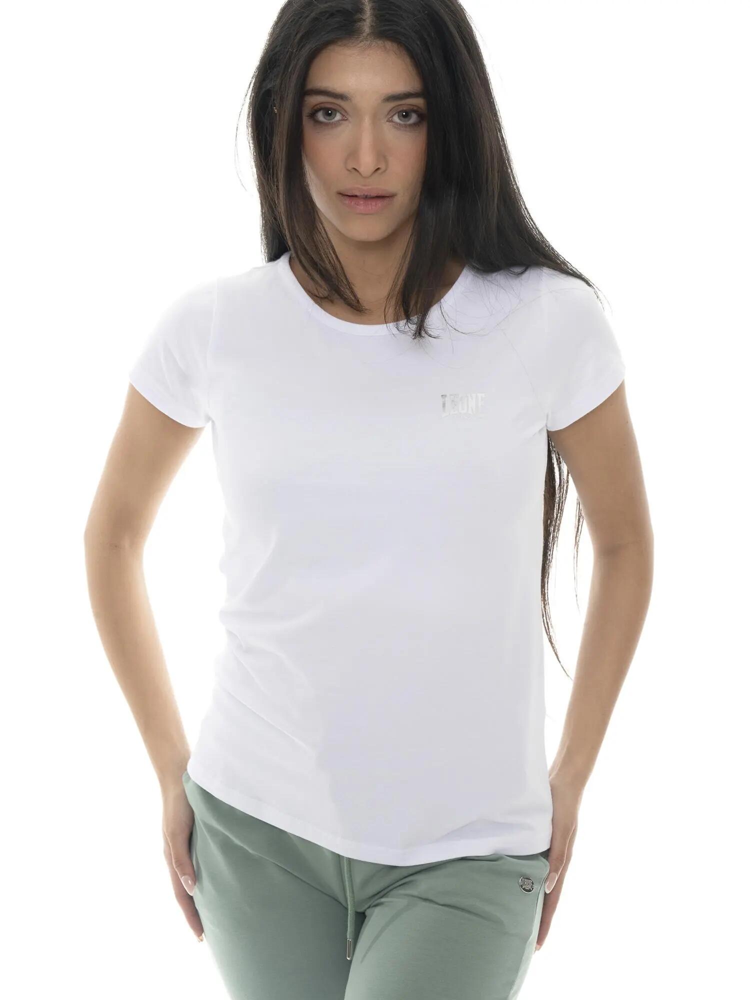 T-shirt femme avec logo latéral cœur Leone Basic 6/7