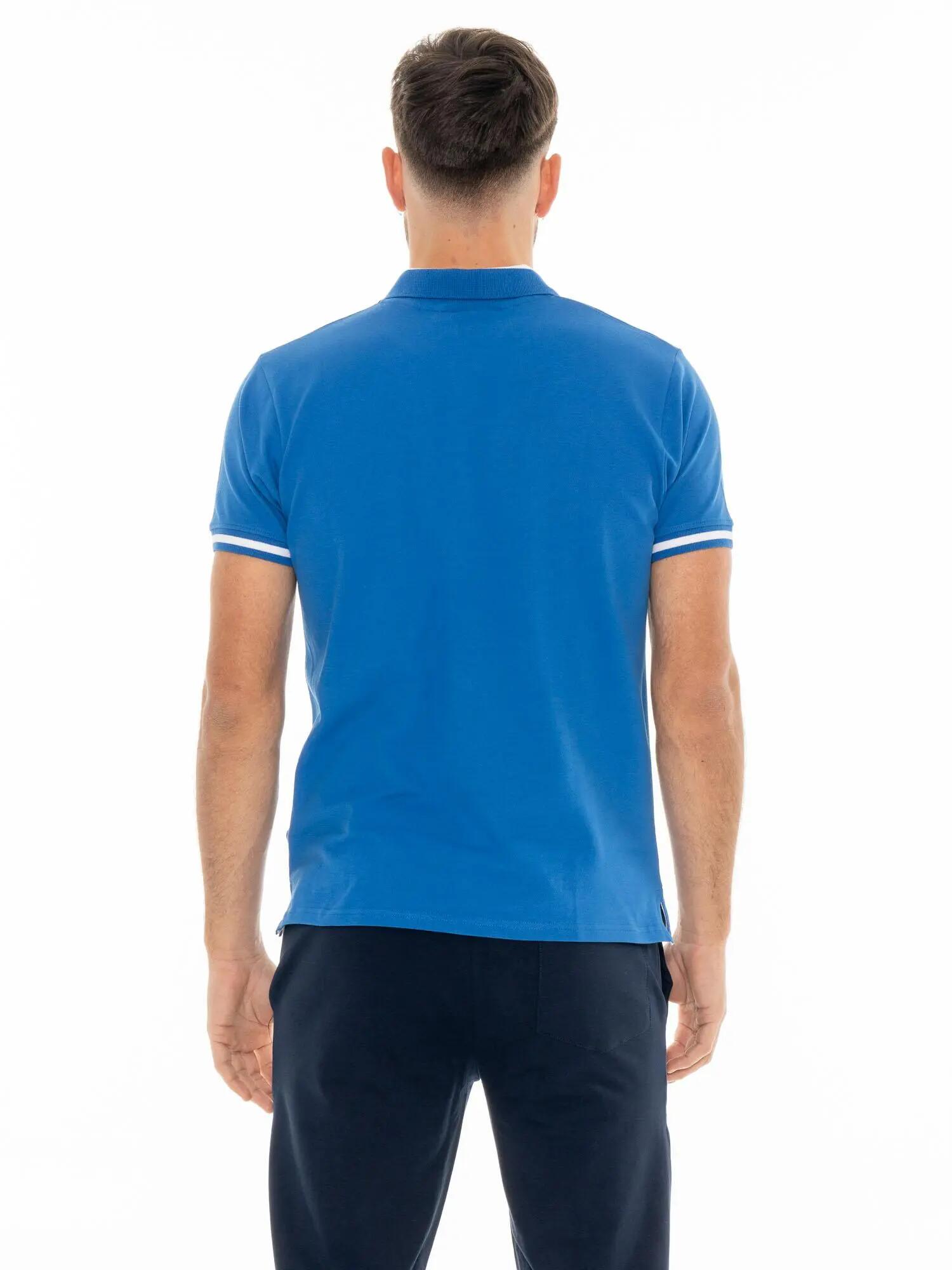 Polo da uomo con colletto Leone Basic 4/5