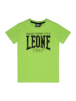 T-shirt da bambino in cotone Leone Boxing