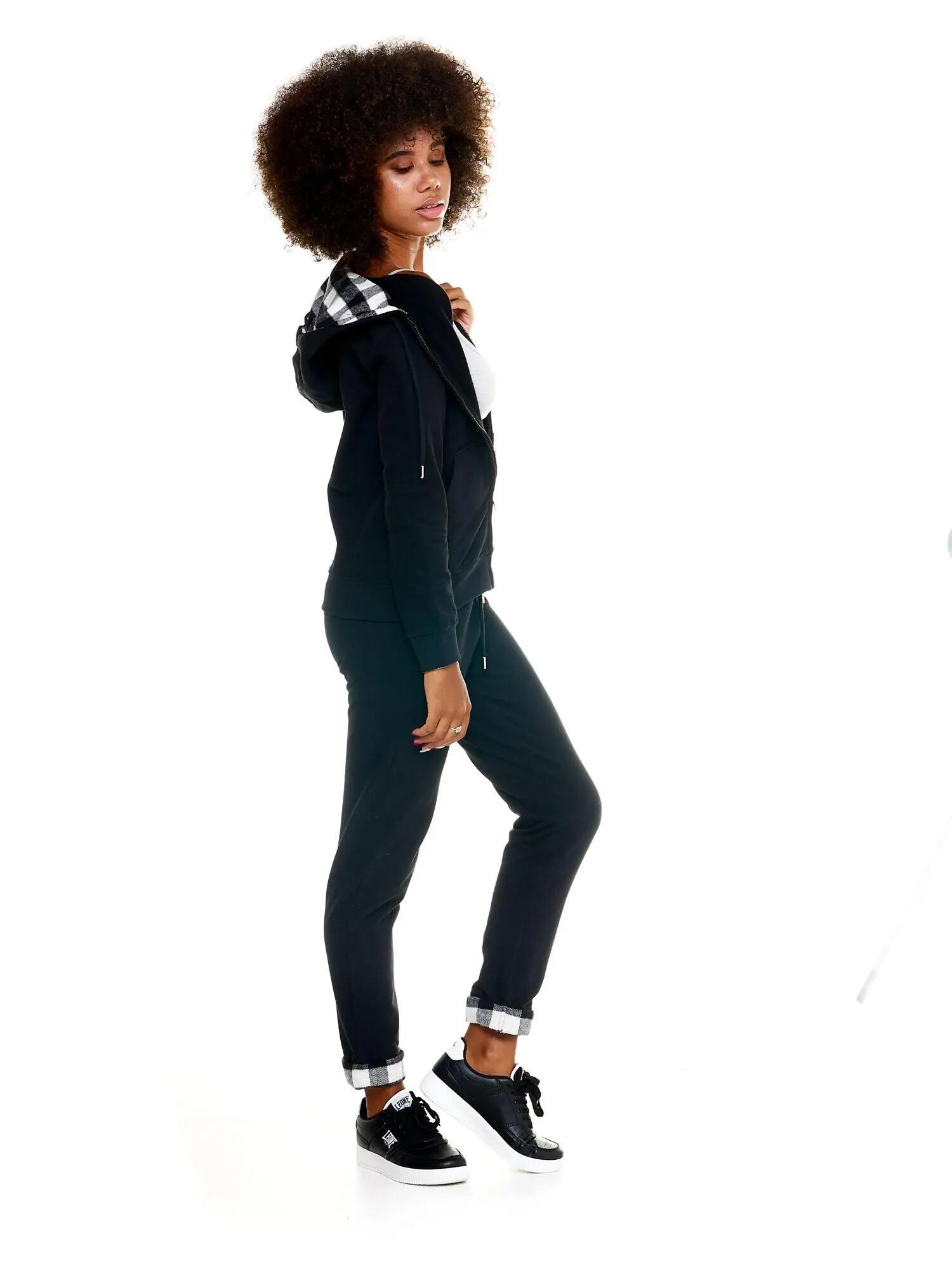 Tuta con cappuccio Leone donna tuta con zip intera Leisure 3/6