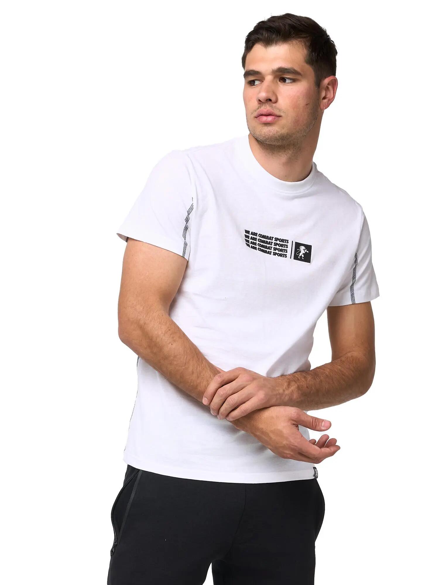 T-shirt a maniche corte da uomo Leone B&W 3/6