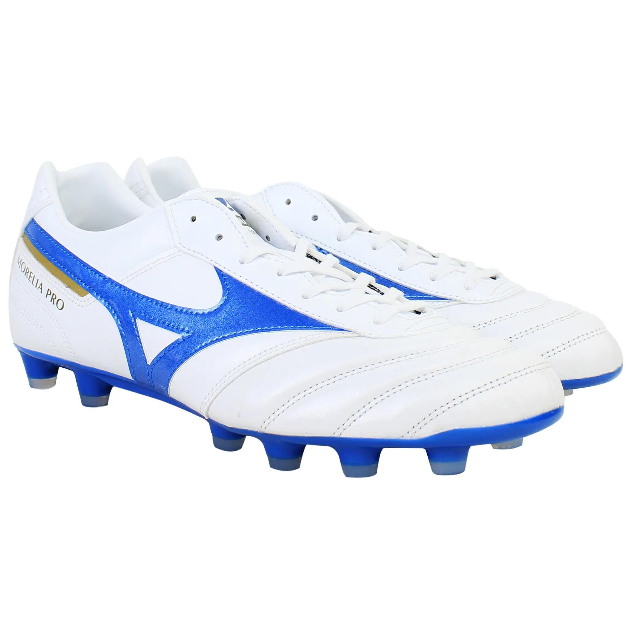 Crampons de football Mizuno Morelia II Pro cuir Blue Atoll 2/6