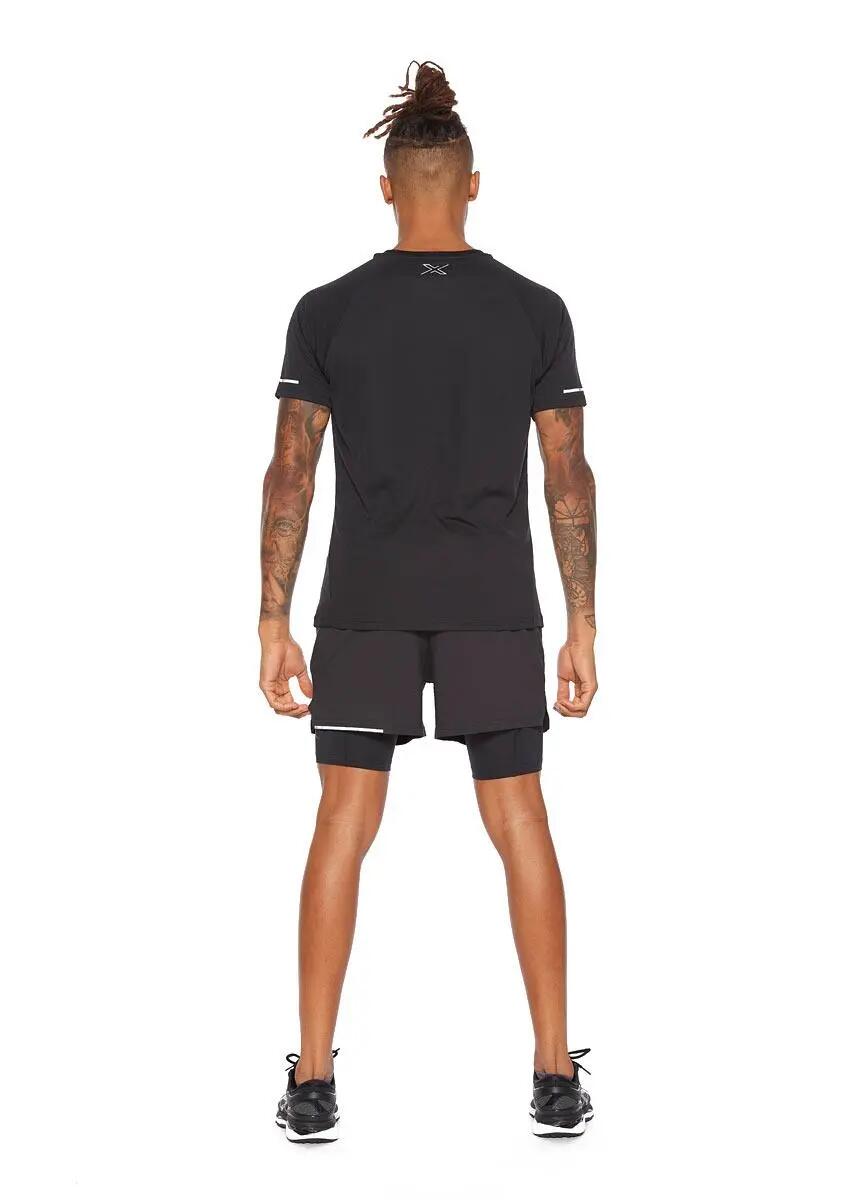 Camiseta Aero de 2XU para hombre - Negra 2/6