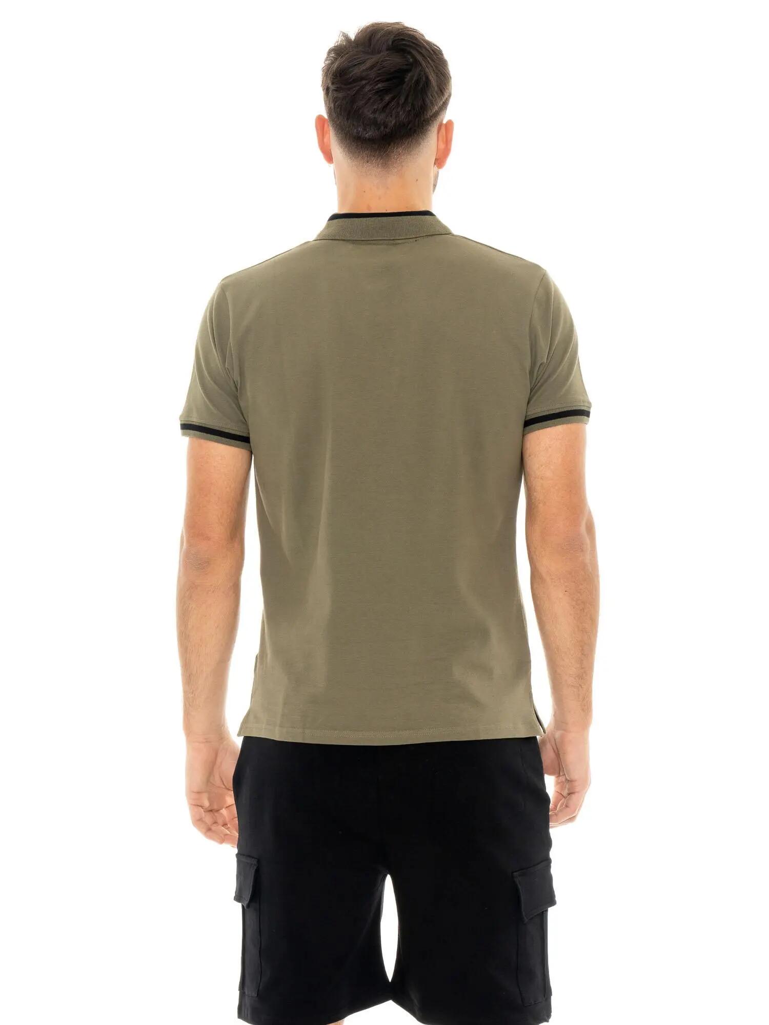 Polo da uomo con colletto Leone Basic 4/5