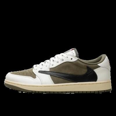 Scarpe 1 Retro Low OG SP Travis Scott Medium Olive
