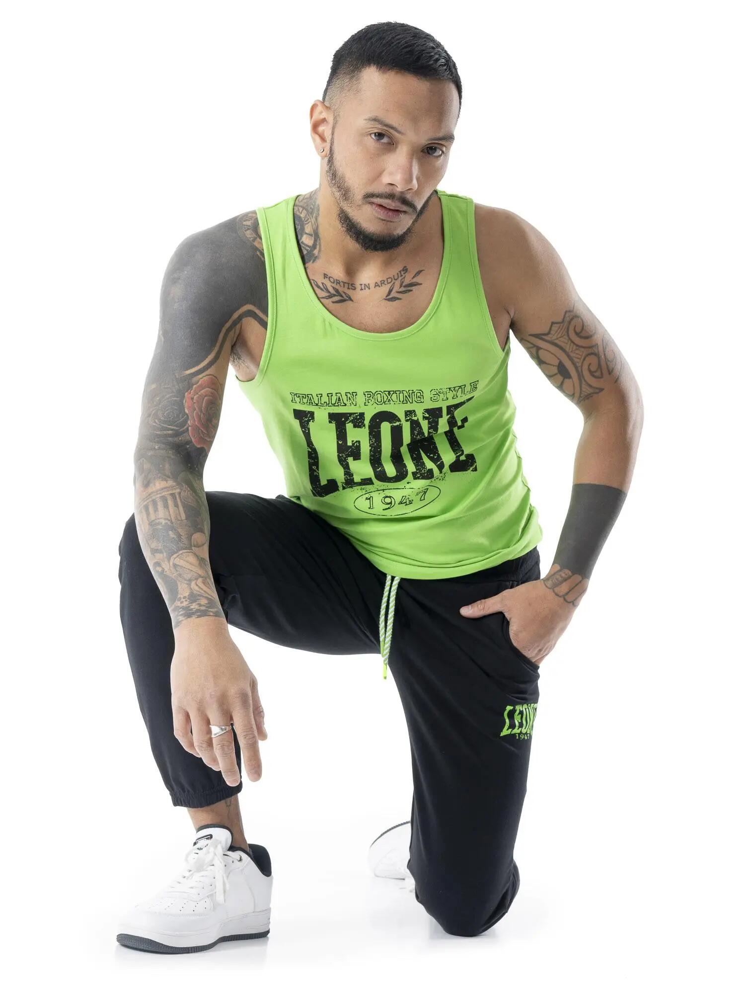 Leone Boxing Legend herentanktop van stretchkatoen 5/5