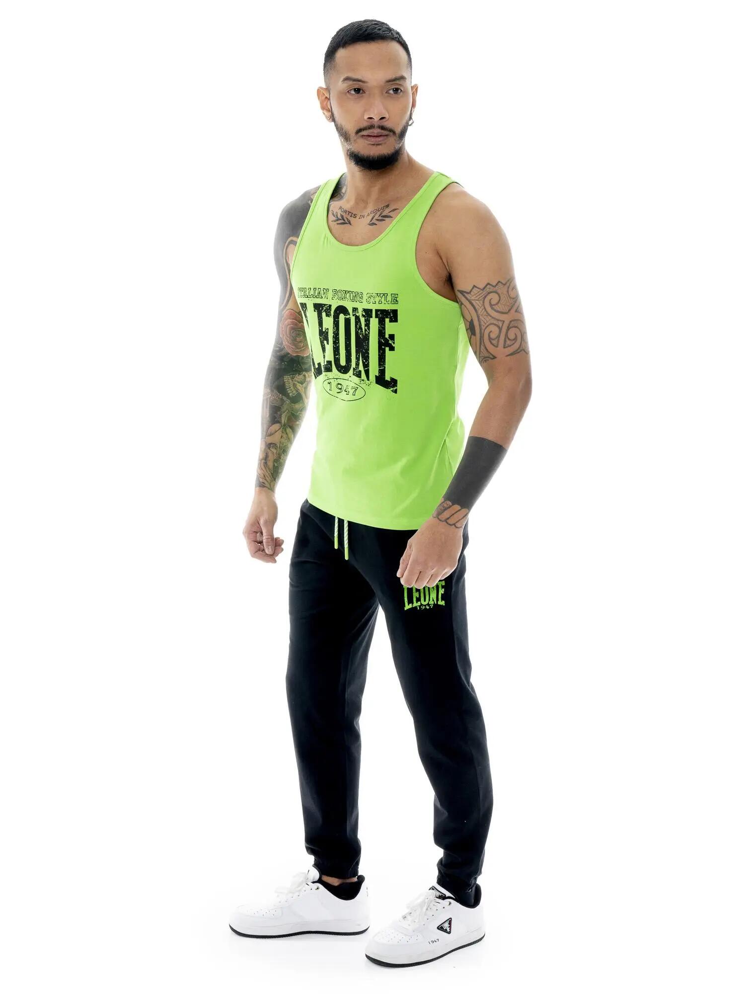 Leone Boxing Legend herentanktop van stretchkatoen 2/5