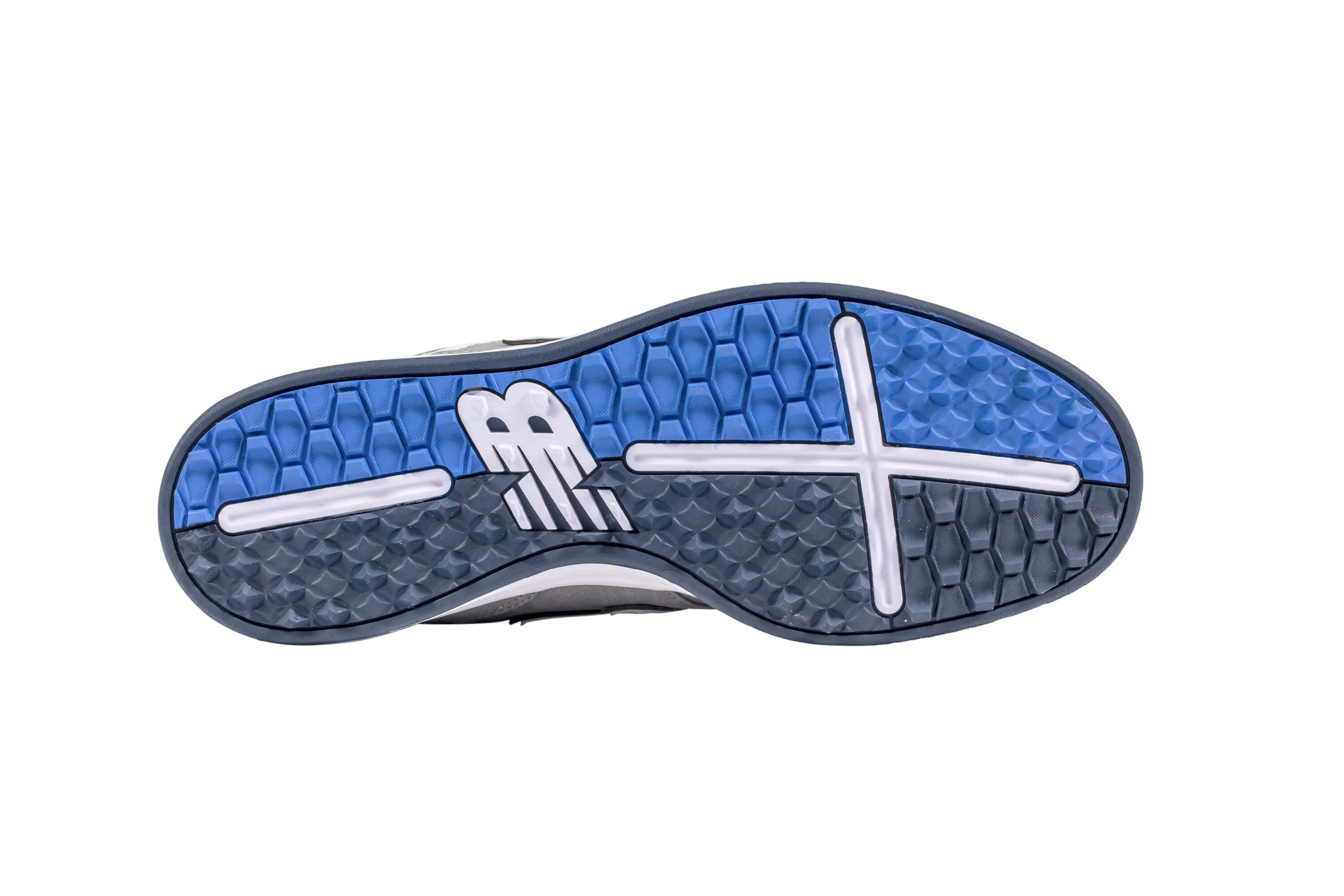 Calçado de golfe New Balance 574 Greens para homem, cinza 2/2