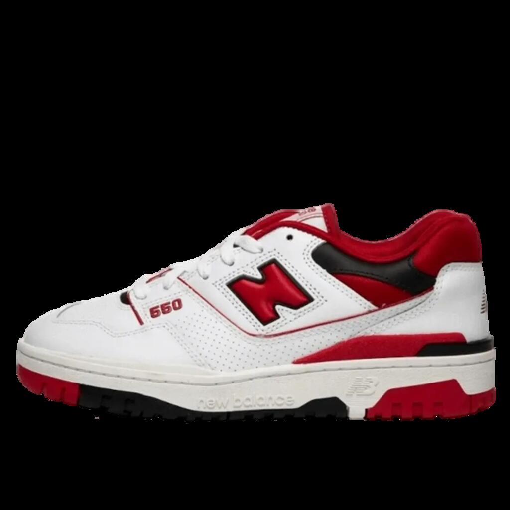 Shoes  550 White Red