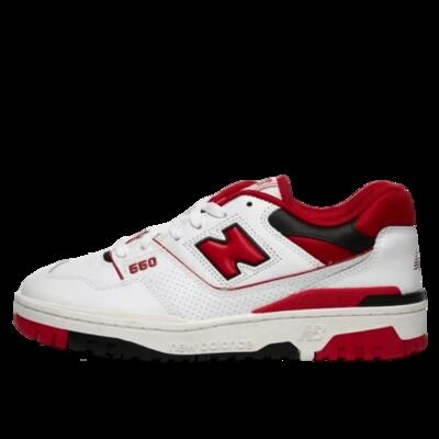 Scarpe 550 White Red