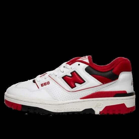 Chaussures 550 White Red